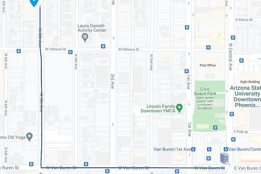Walkable Dtph Studio W/ Pool And Parking Phoenix Appartamento