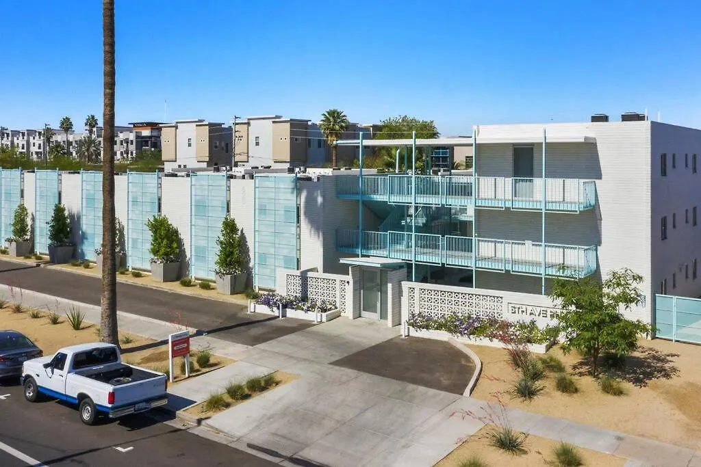Walkable Dtph Studio W/ Pool And Parking Phoenix Appartamento